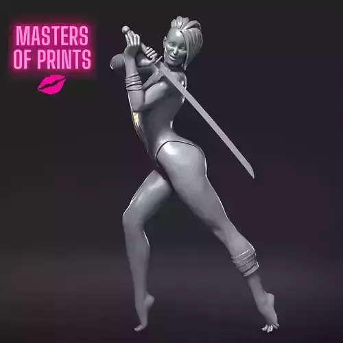 HORNY AND DANGEROUS - NSFW - EROTIC MINIATURE 75 MM SCALE