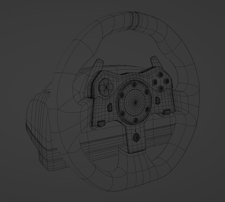 LOGITECH G920 3D model_4