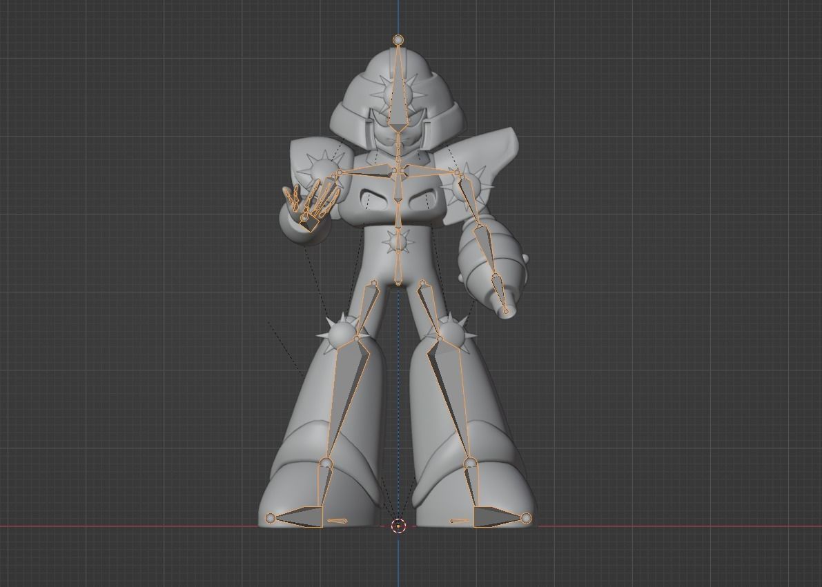 Sunstar Mega Man V 3D model_11