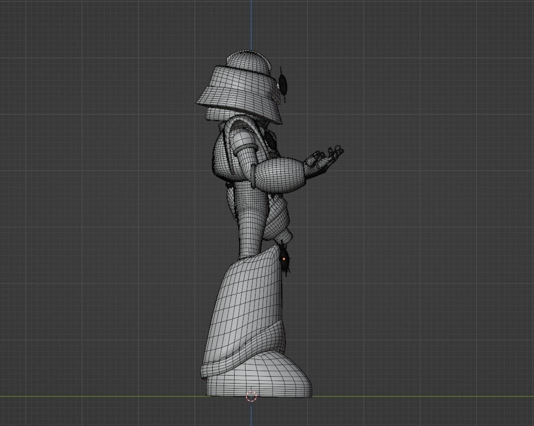 Sunstar Mega Man V 3D model_10
