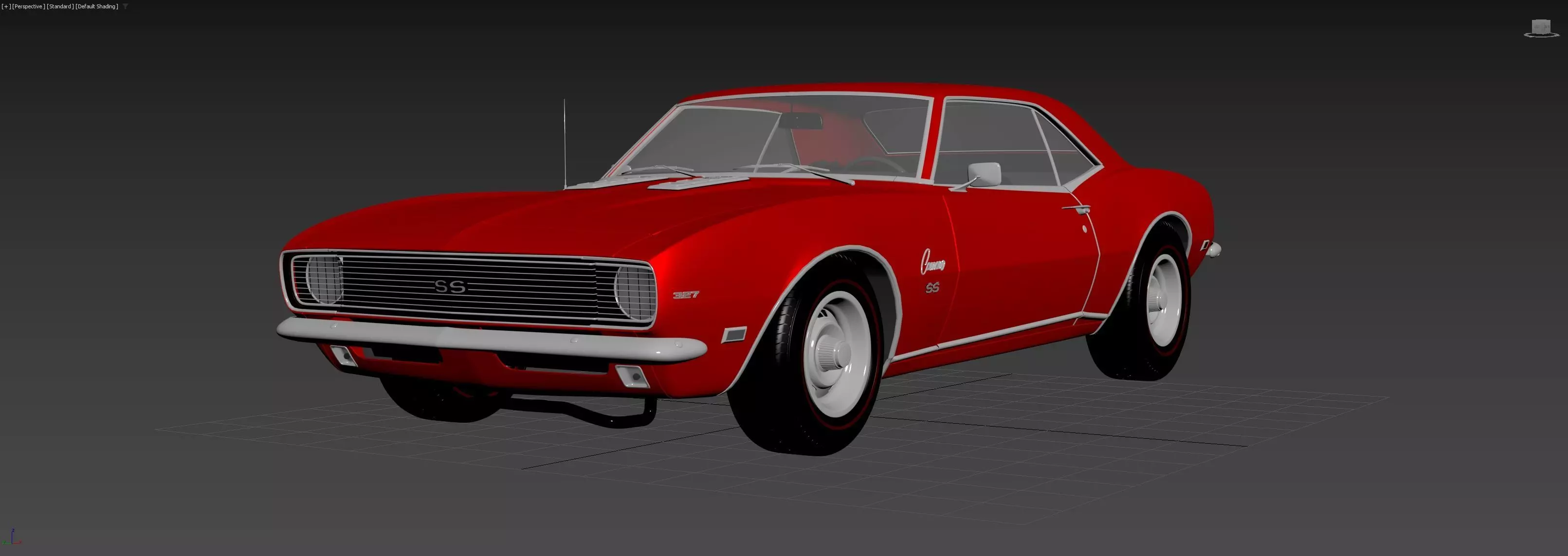 1967 Camaro  3D model_0
