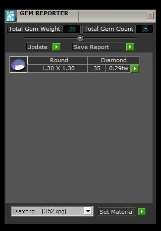 Golden tiger set 3D model_6