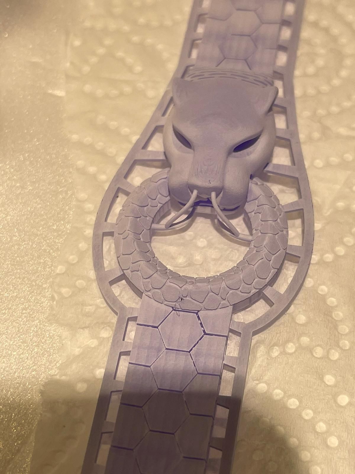 Golden tiger set 3D model_13