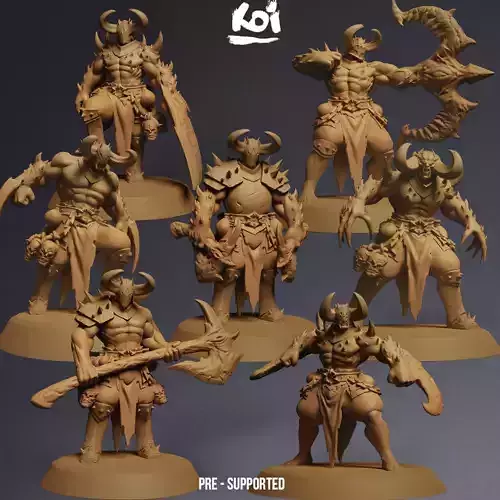 Goreclaw Raiders - Bundle 3D Model Collection