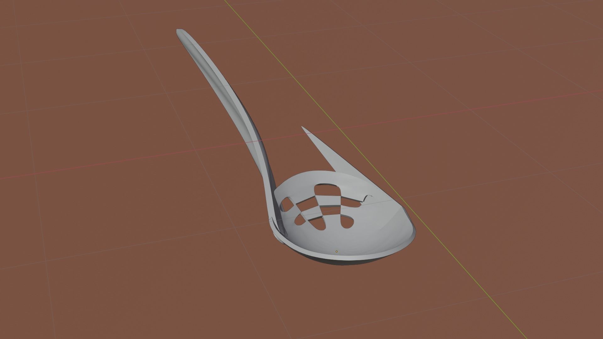 Future Spoon 3D model_3