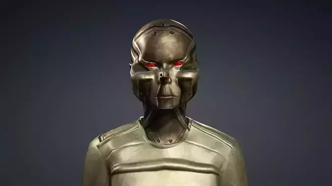 Robot boy with 265 Morphs for Unreal - 