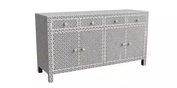 Bohemian Style Buffet Table