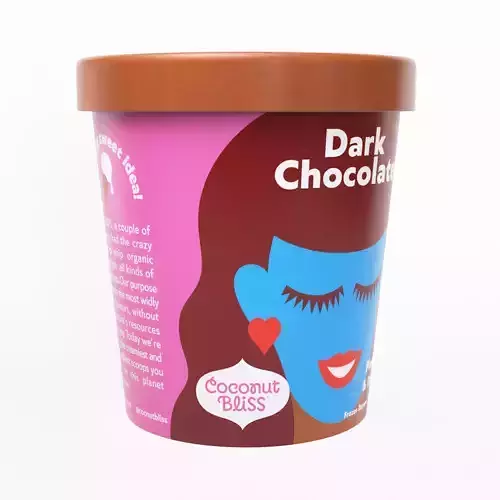 Ice Cream Tub 3D model