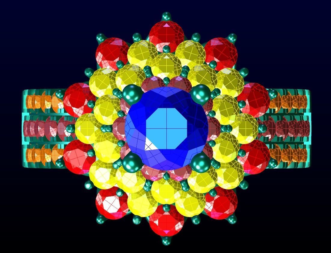 Engagement Ring 13 3D print model_6