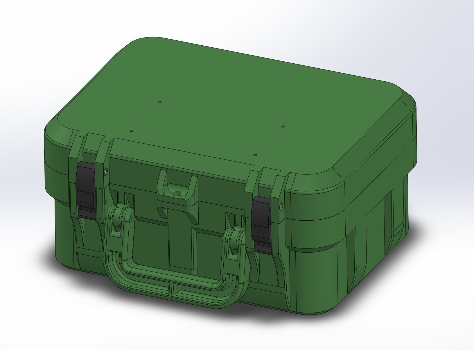 Strong and Printable Storage Carry Case 3D print model_1