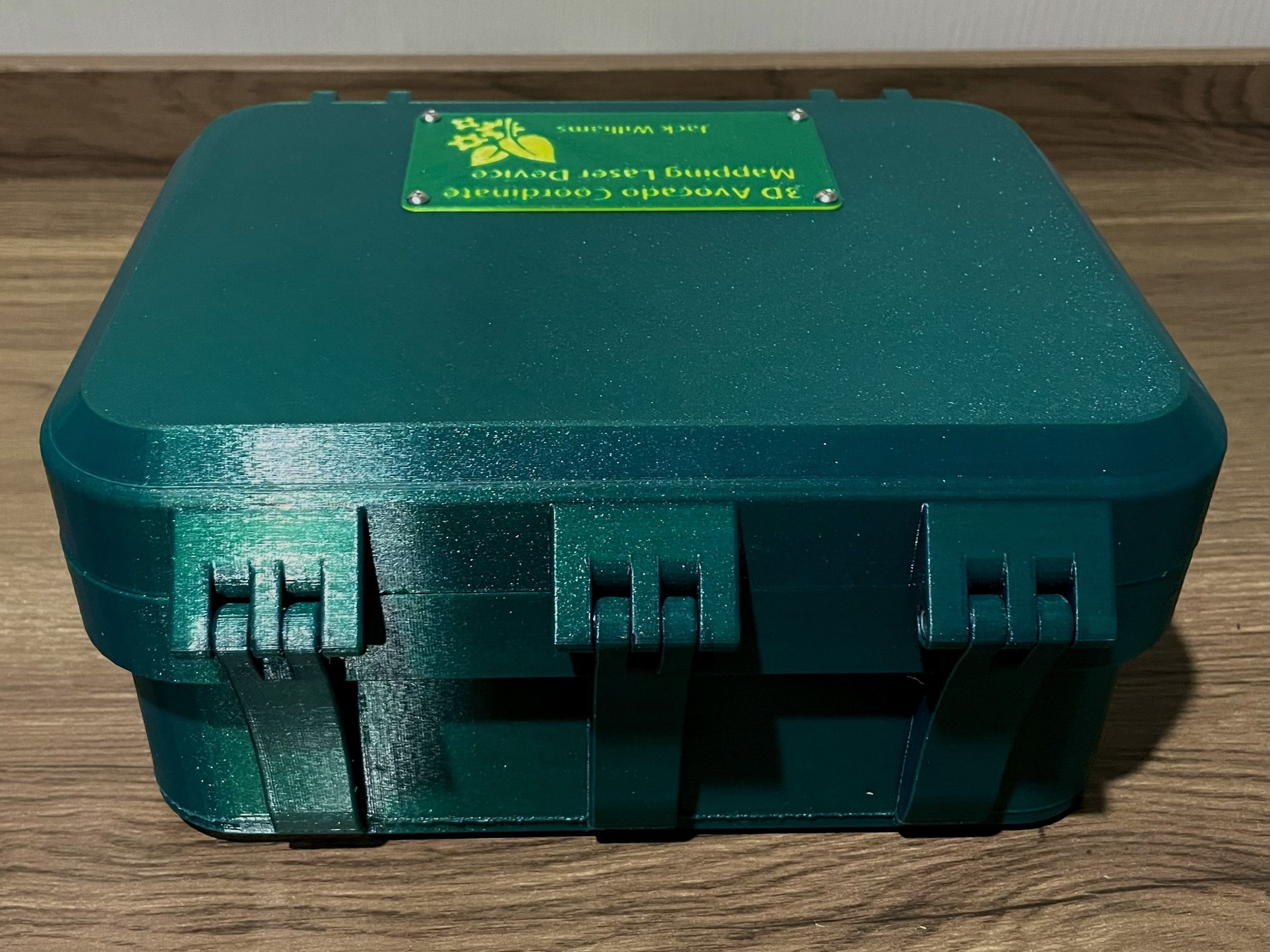 Strong and Printable Storage Carry Case 3D print model_3