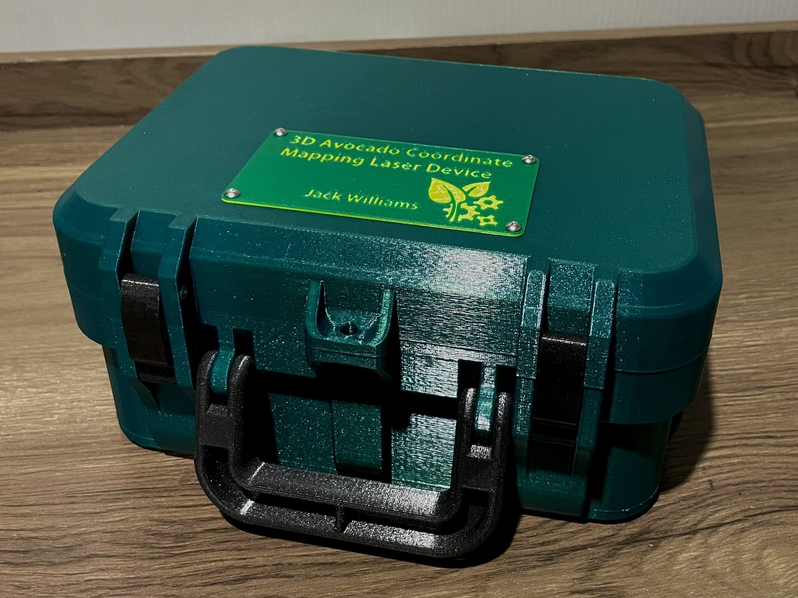 Strong and Printable Storage Carry Case 3D print model_4