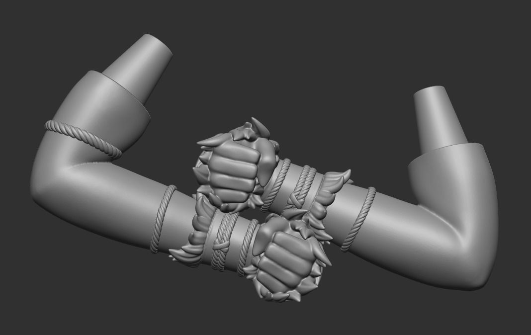 lopunny Tied Pokemon BDSM - 4 Furry Variations 3D Print Model 3D print model_20