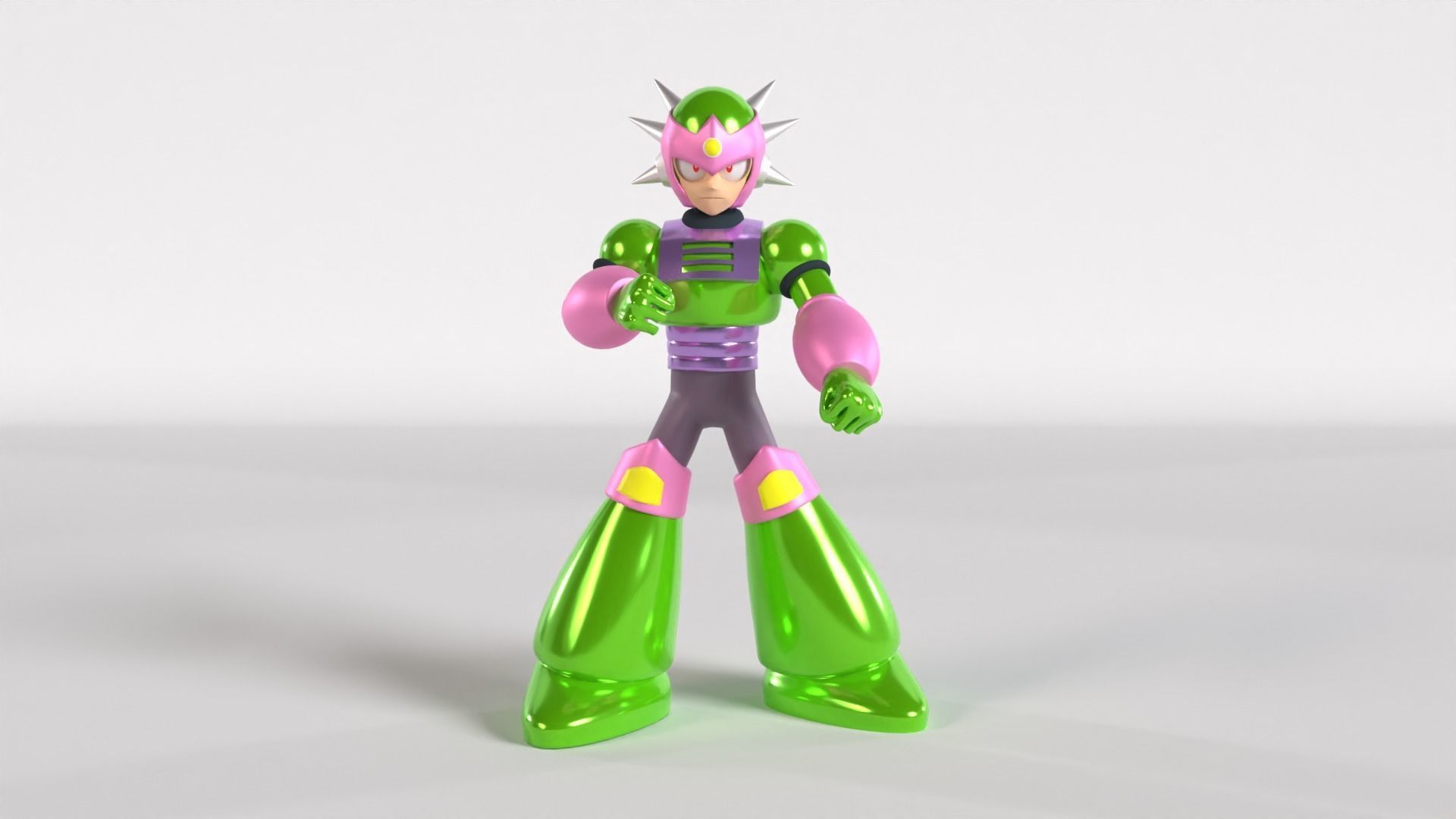 Mercury Mega Man V 3D 3D model_1