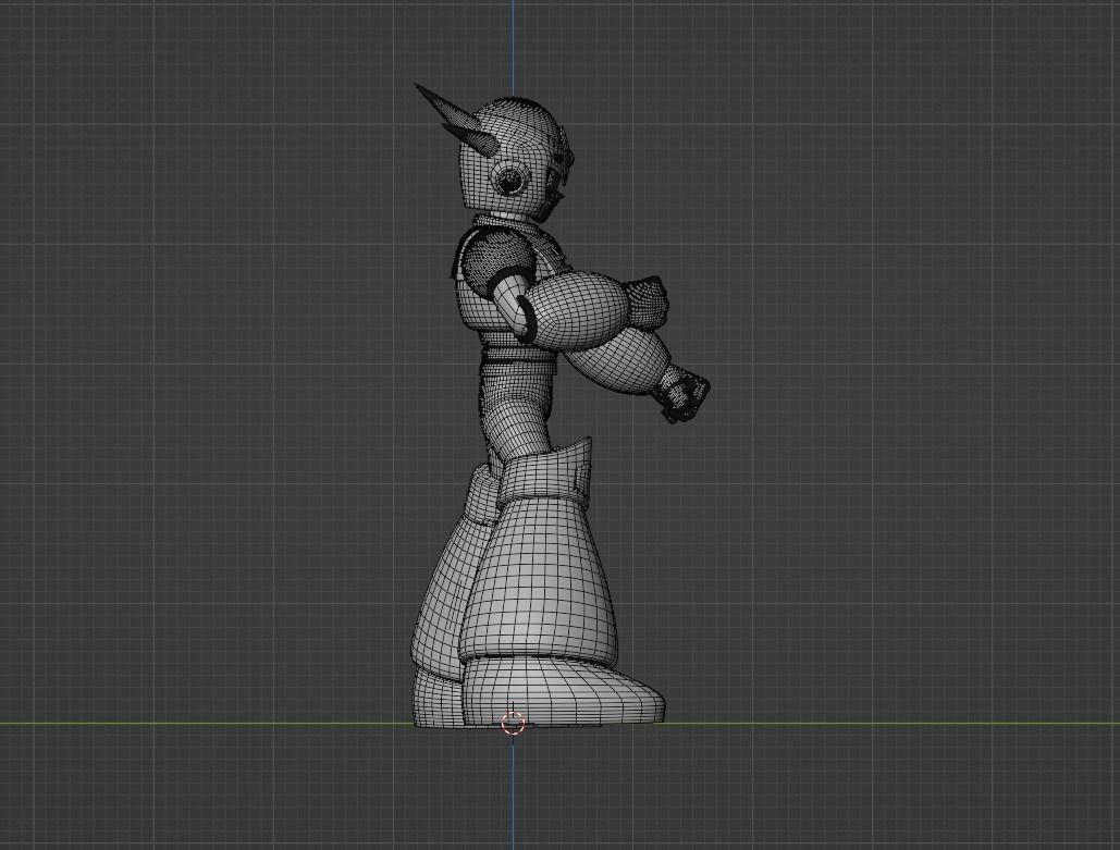 Mercury Mega Man V 3D 3D model_10