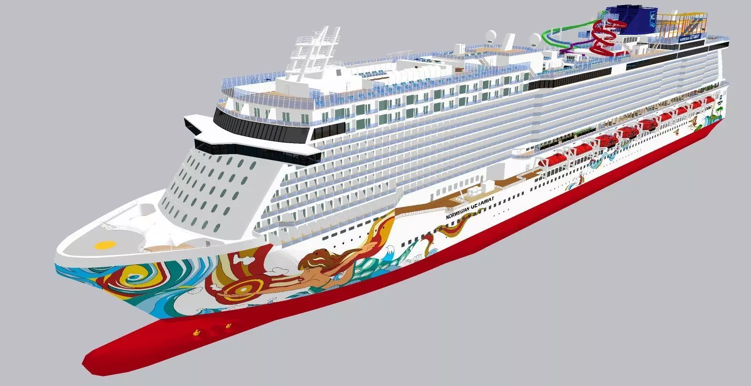 NORWEGIAN GETAWAY 3D model_0