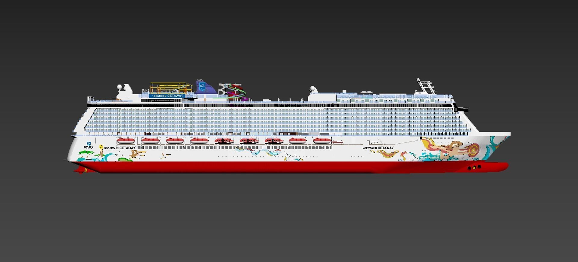 NORWEGIAN GETAWAY 3D model_18