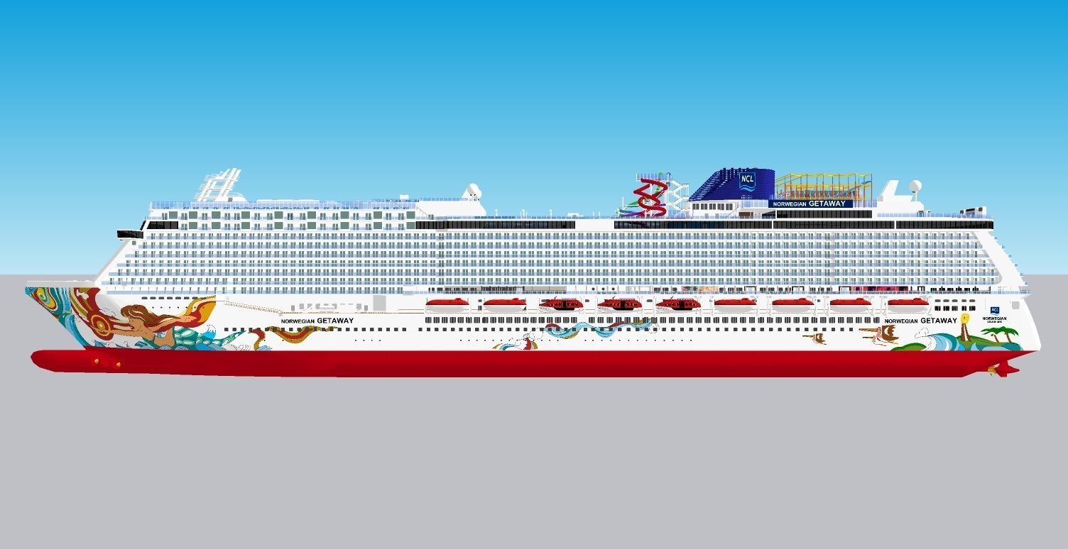 NORWEGIAN GETAWAY 3D model_7