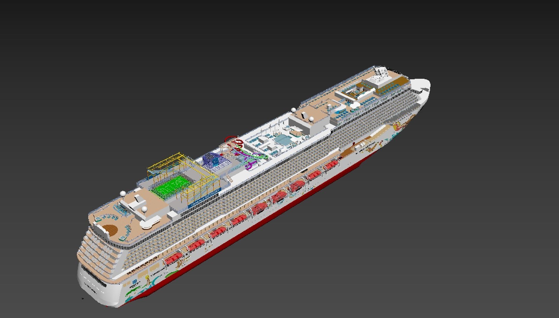 NORWEGIAN GETAWAY 3D model_19