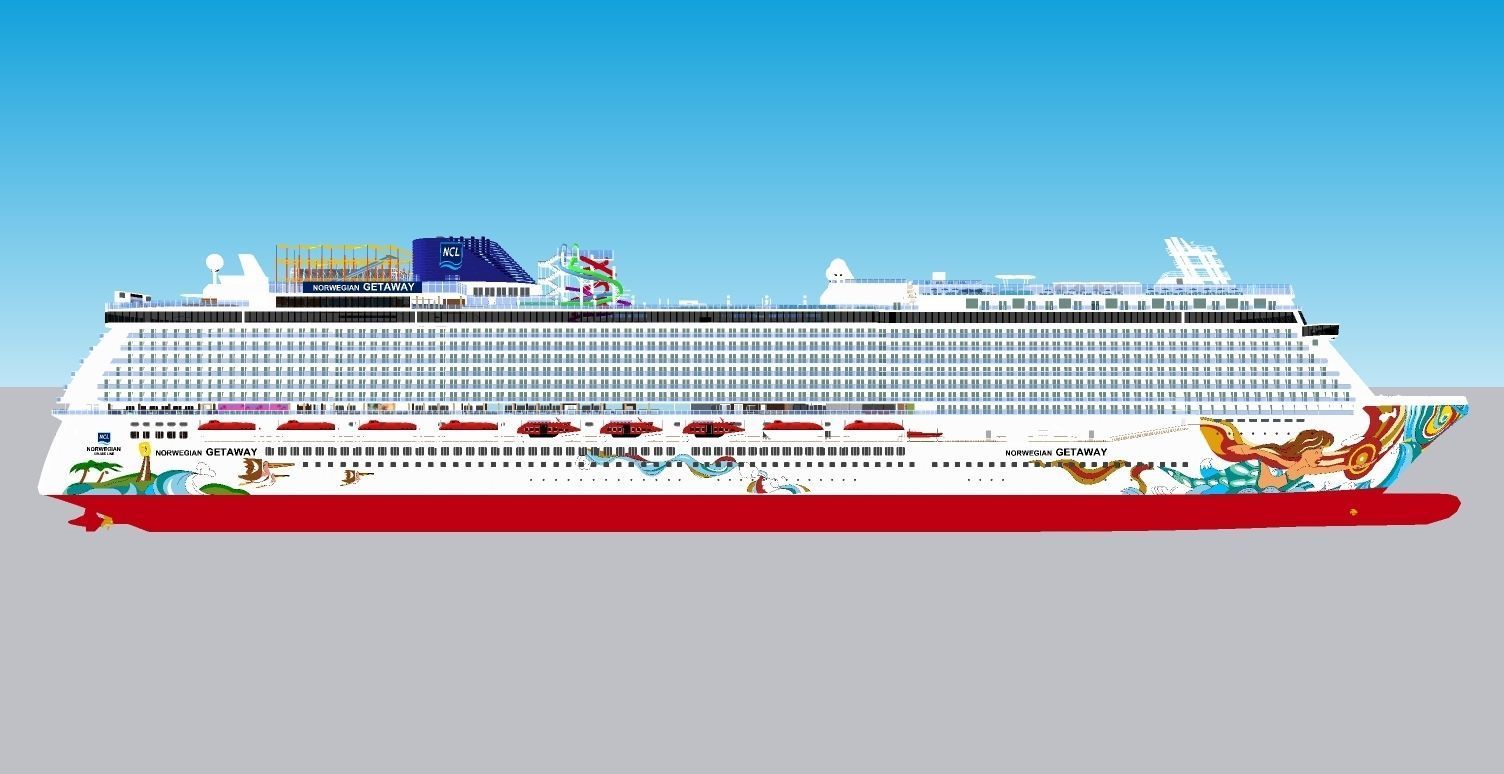 NORWEGIAN GETAWAY 3D model_13