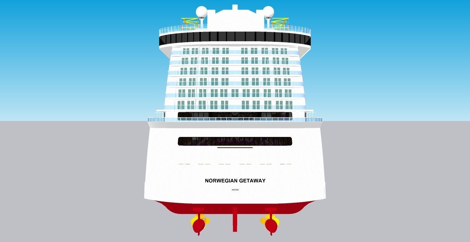 NORWEGIAN GETAWAY 3D model_15