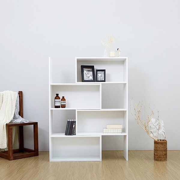 Page expandable bookshelf 3D model_1