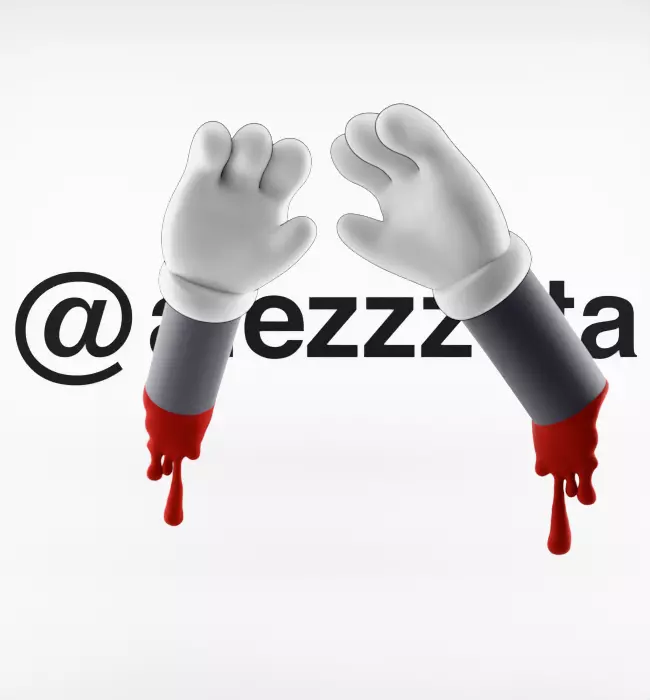 Kaws Red Blanket x Bloody Hands Companion for Print 3D print model_12