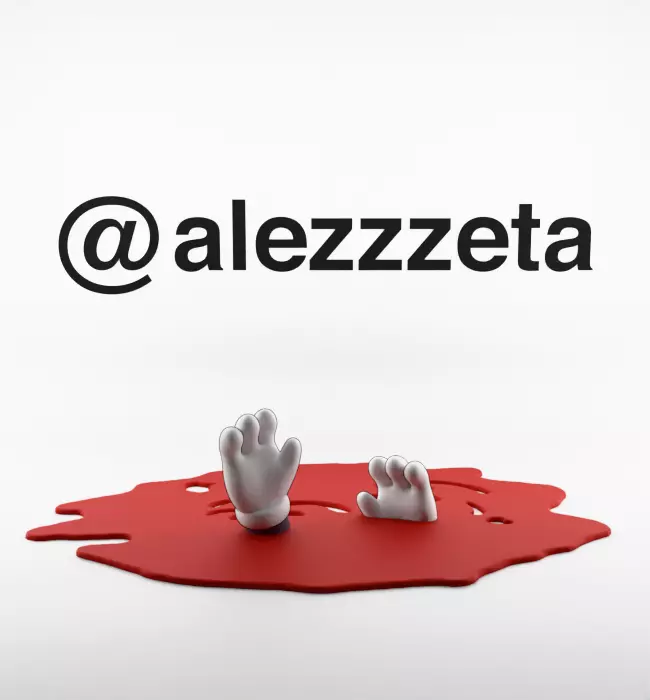 Kaws Red Blanket x Bloody Hands Companion for Print 3D print model_29