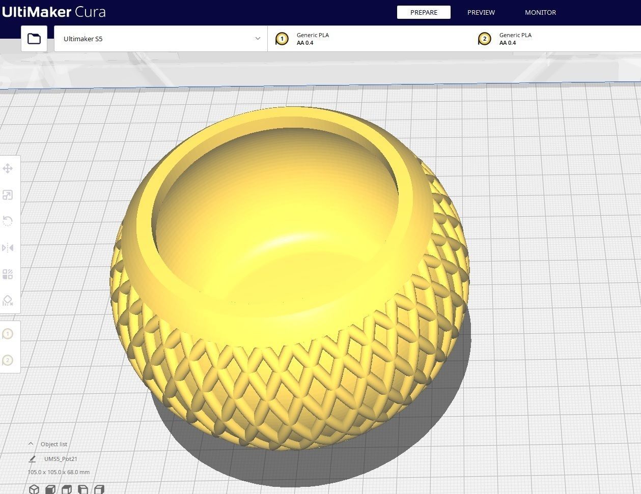 Garden Pot 21 3D print model_1