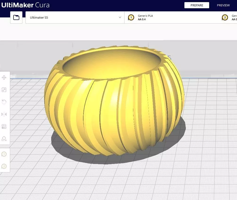 Garden Pot 23 3D print model_1
