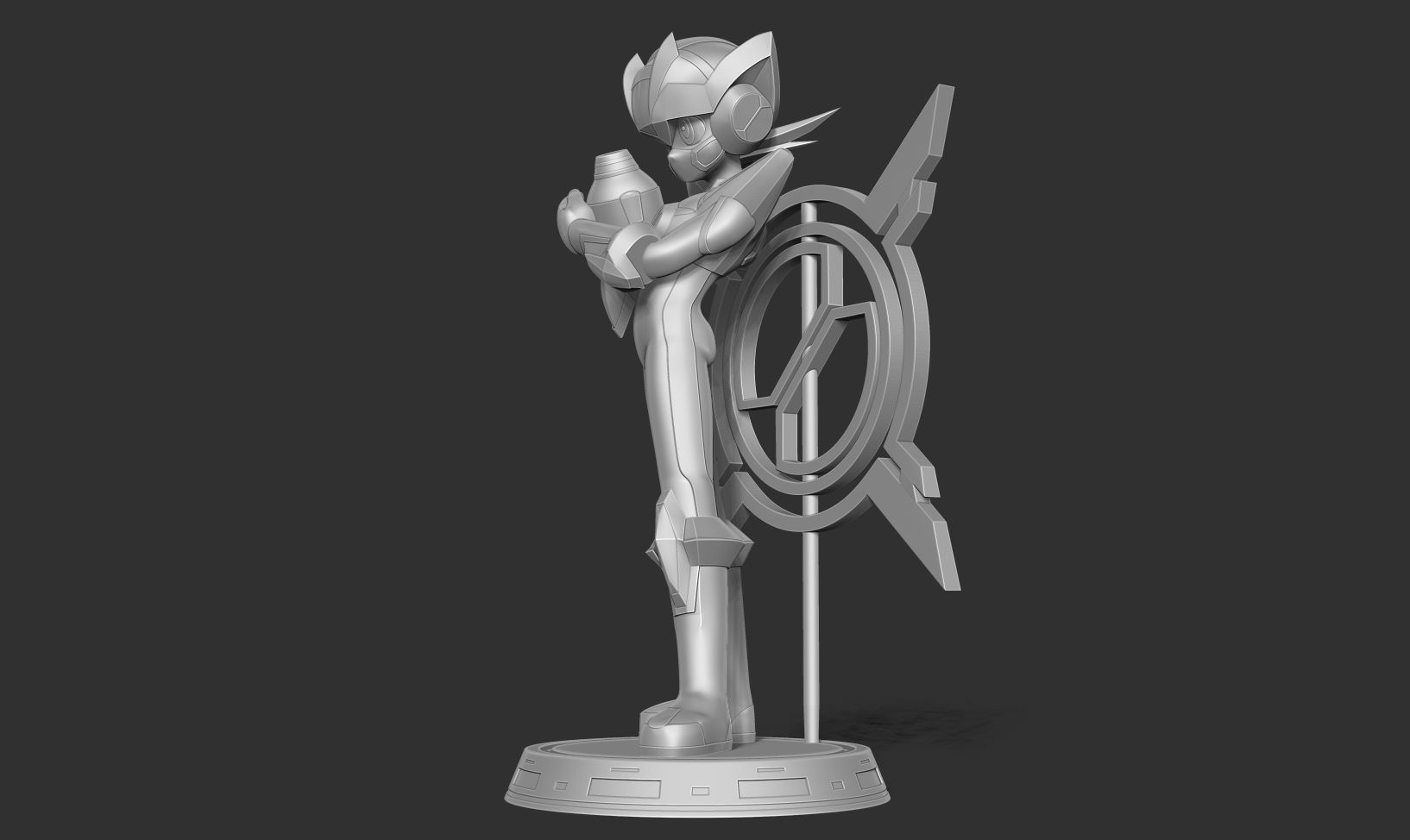 Mega Man X DiVE 3D print model_12