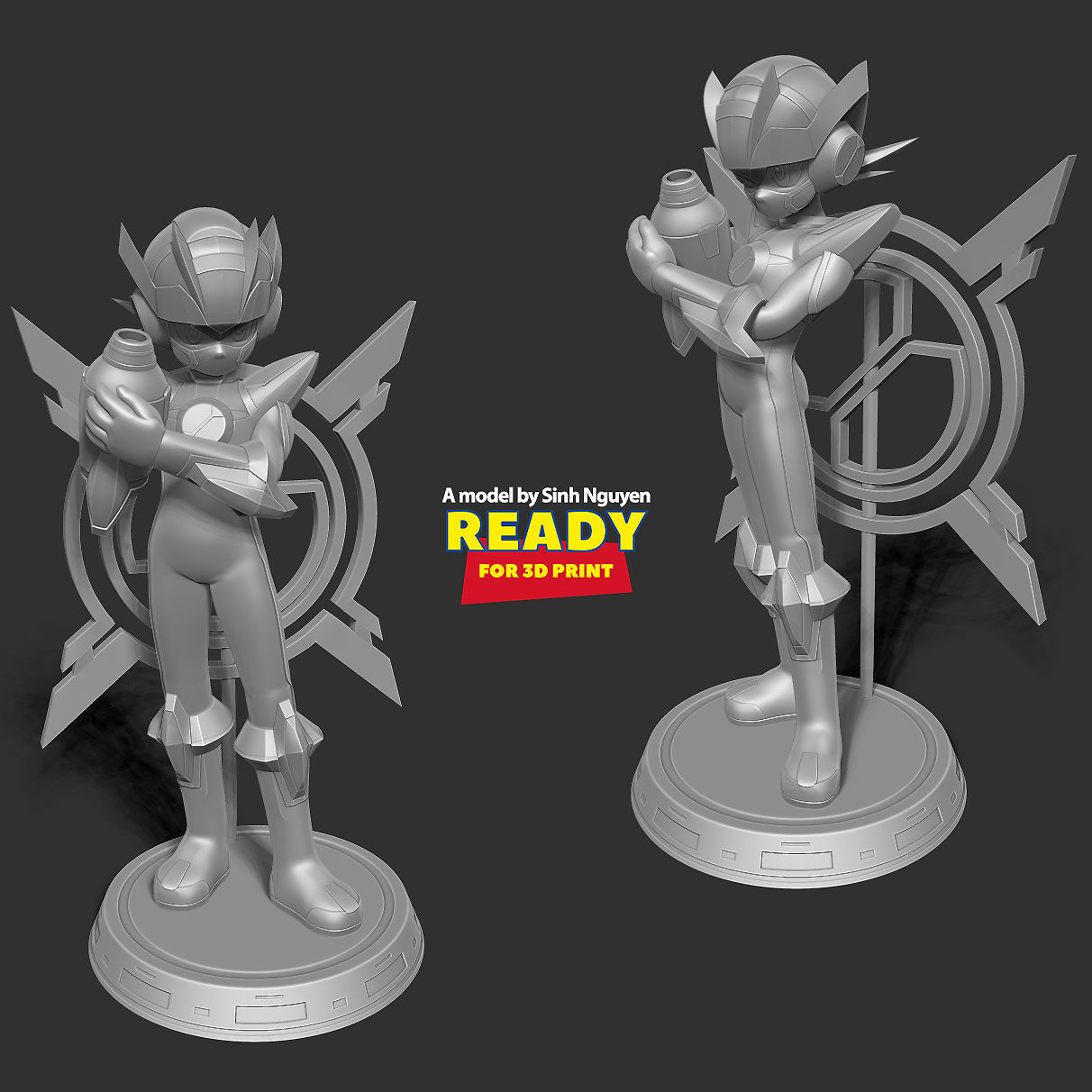 Mega Man X DiVE 3D print model_6