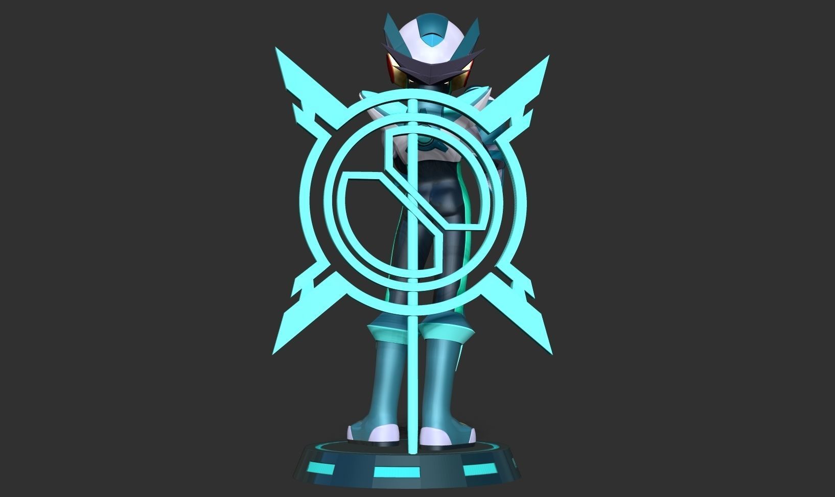 Mega Man X DiVE 3D print model_7