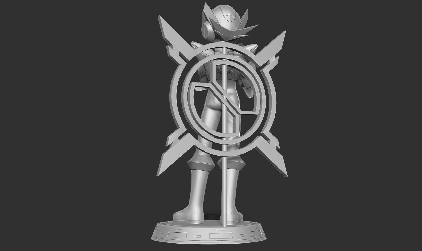 Mega Man X DiVE 3D print model_8