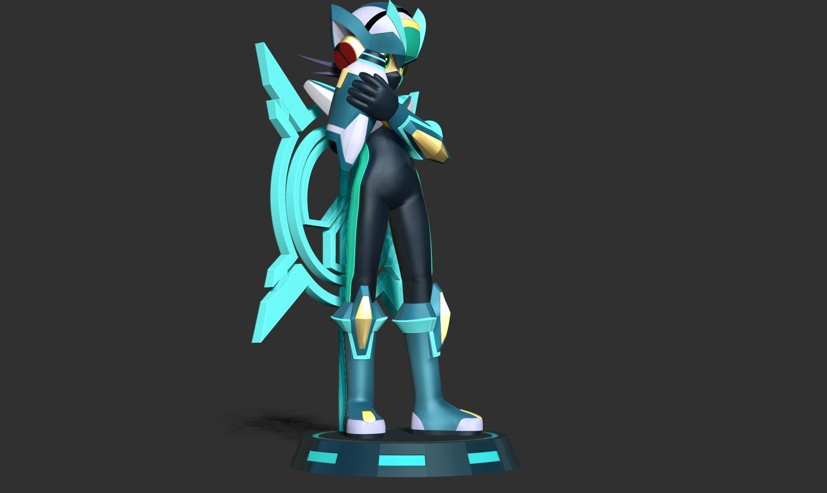 Mega Man X DiVE 3D print model_13