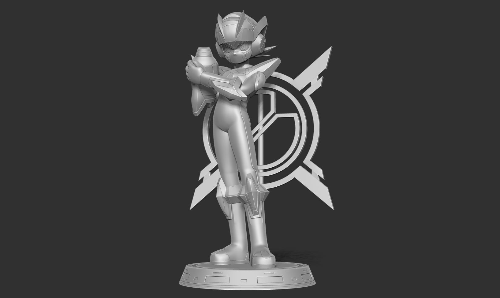 Mega Man X DiVE 3D print model_10