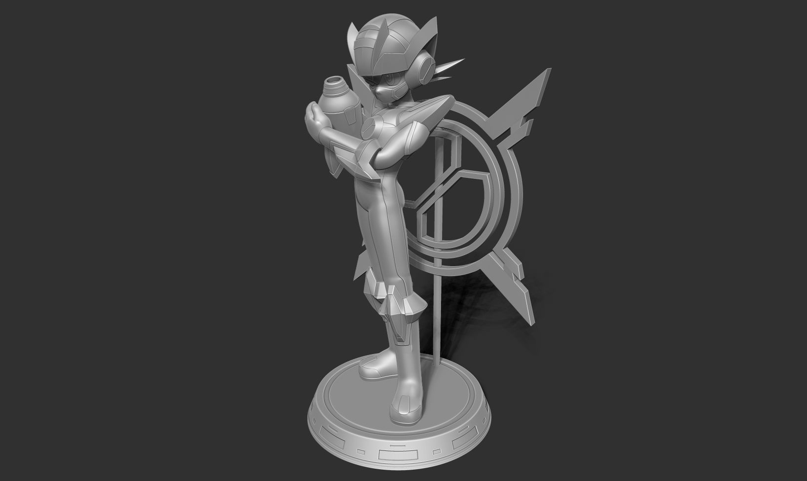 Mega Man X DiVE 3D print model_16