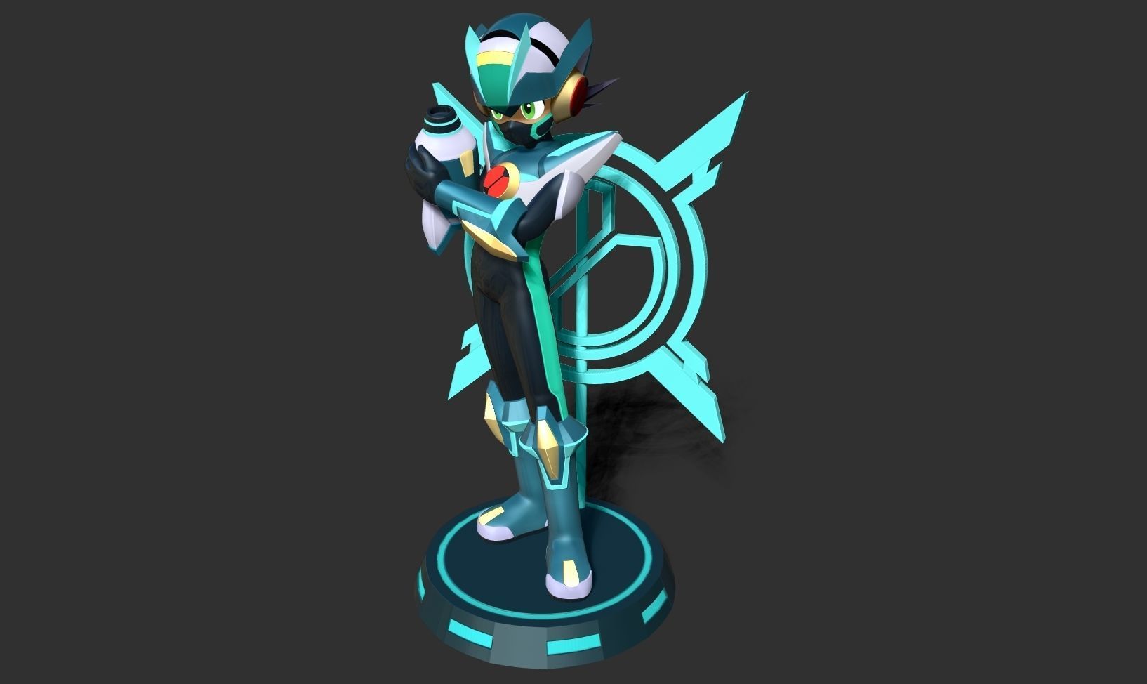 Mega Man X DiVE 3D print model_20