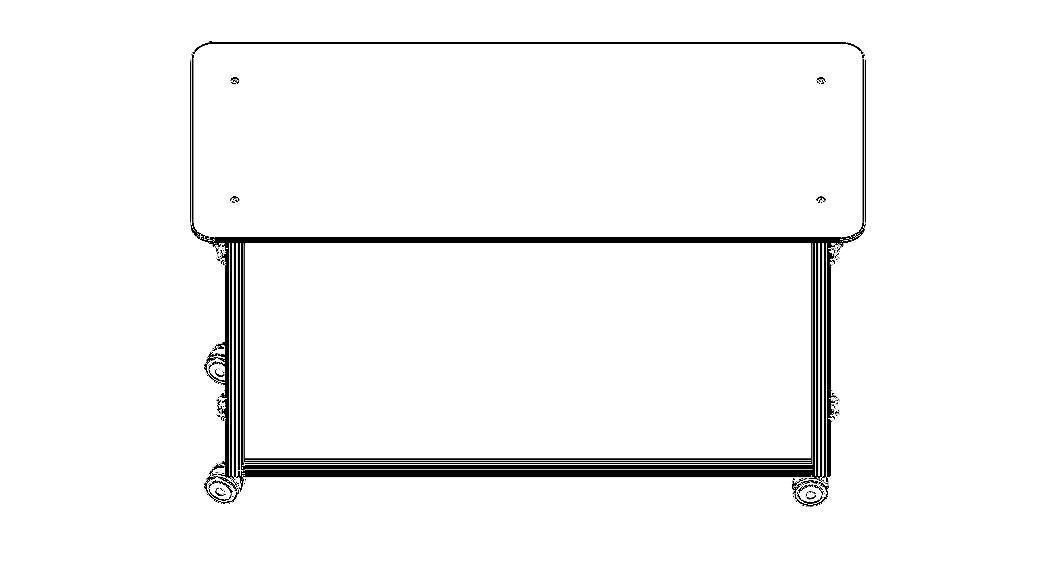 Aluminum Mobile Kitchen Station 3D model_19