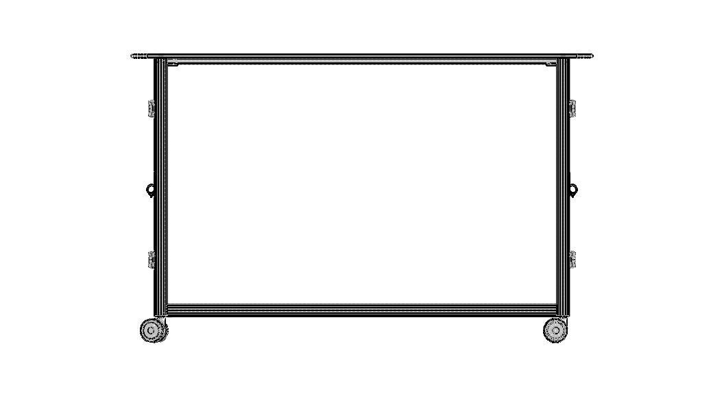 Aluminum Mobile Kitchen Station 3D model_24