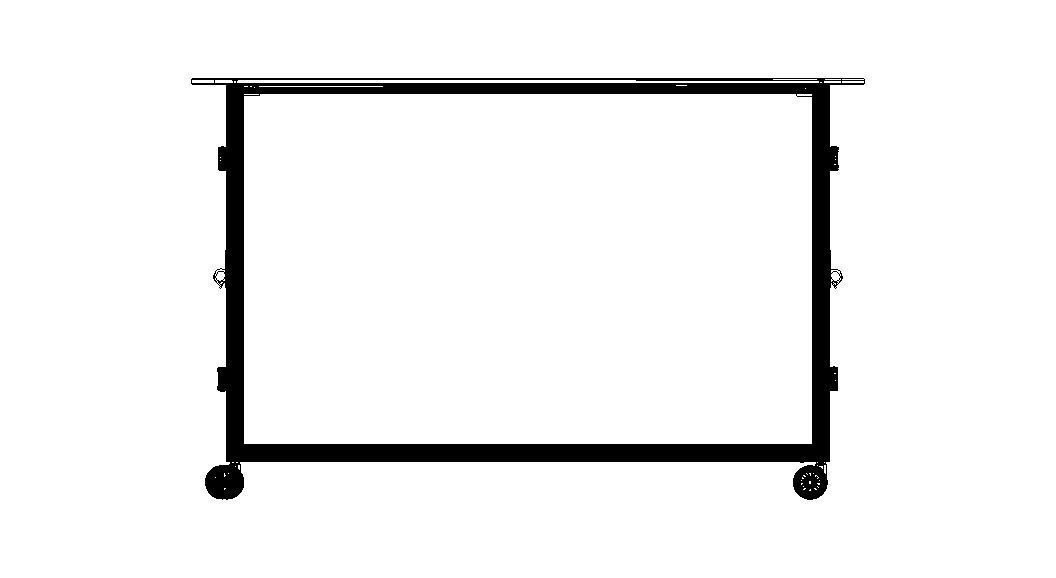 Aluminum Mobile Kitchen Station 3D model_25