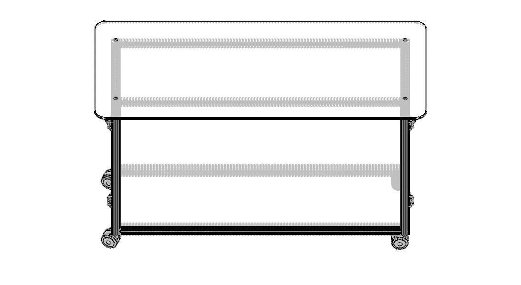 Aluminum Mobile Kitchen Station 3D model_20