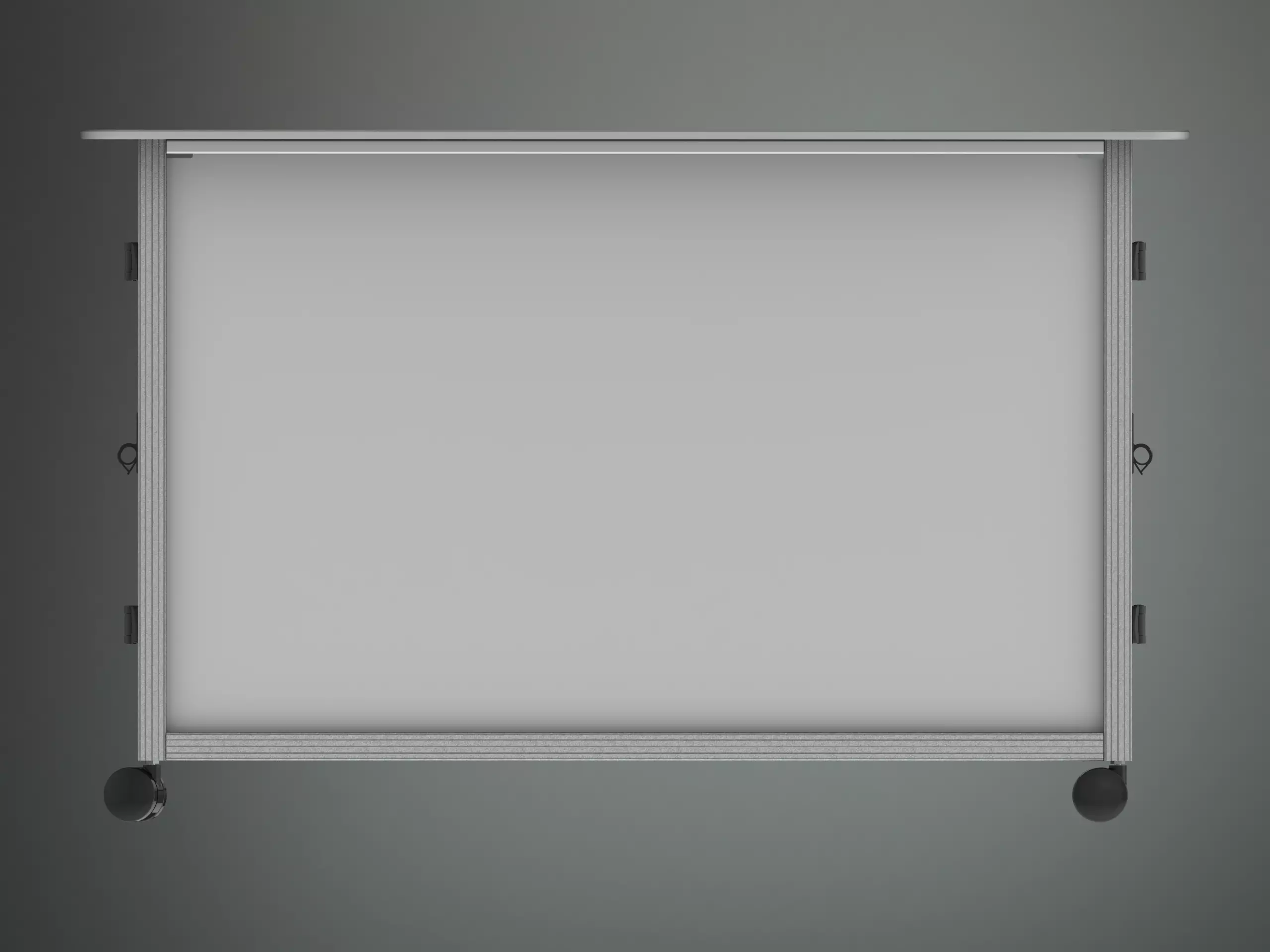 Aluminum Mobile Kitchen Station 3D model