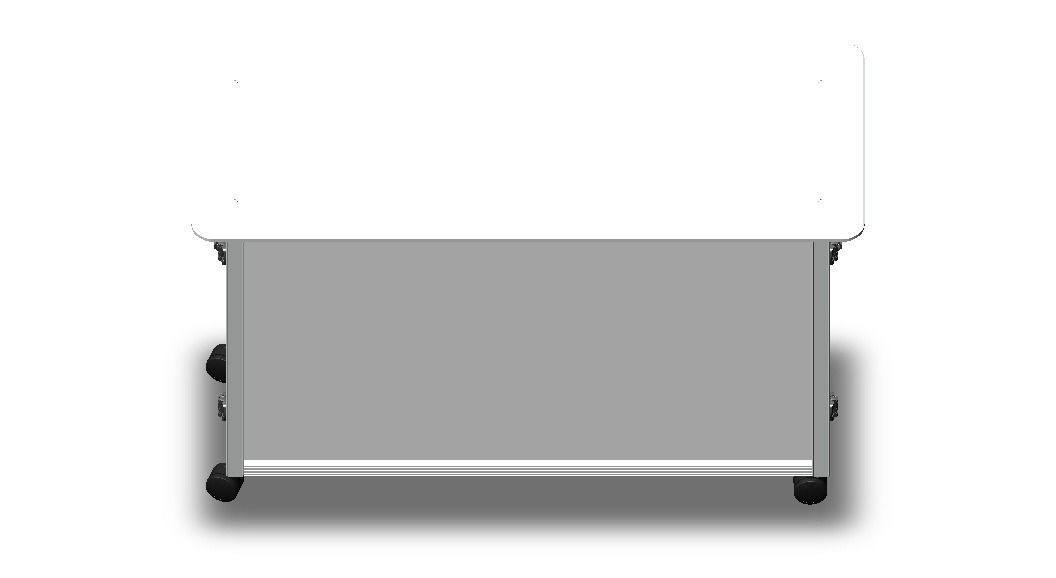 Aluminum Mobile Kitchen Station 3D model_22