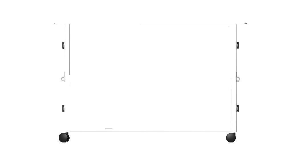 Aluminum Mobile Kitchen Station 3D model_26