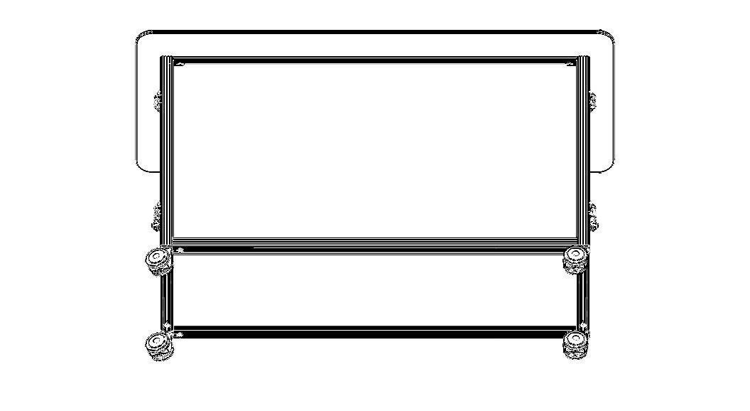 Aluminum Mobile Kitchen Station 3D model_27