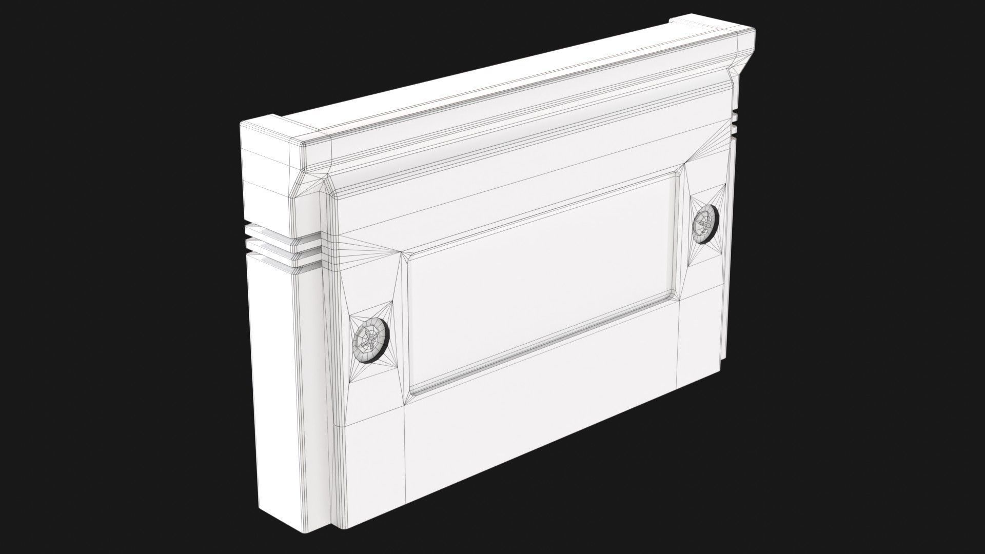 Sega Master System Low-poly 3D model_33