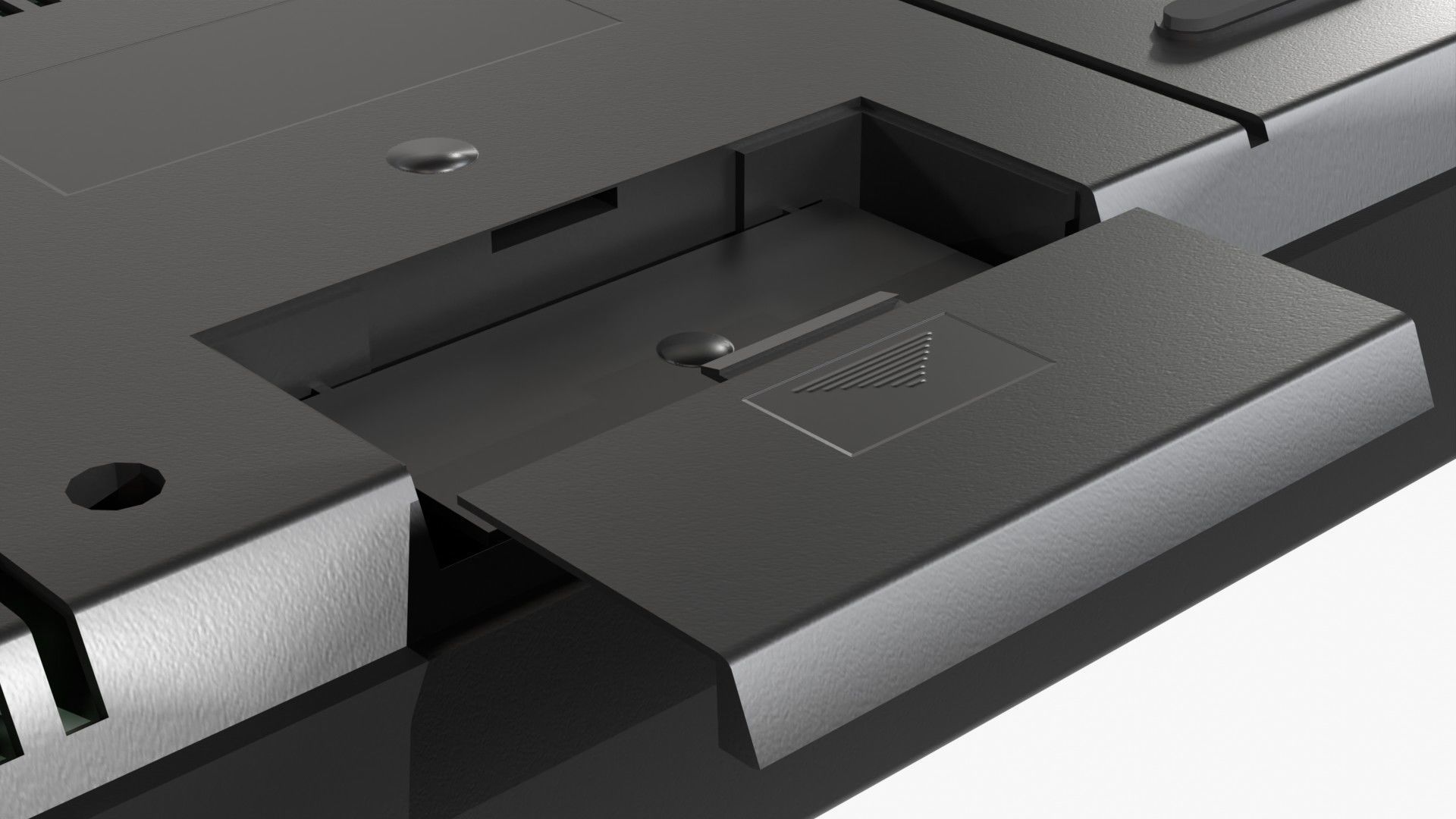 Sega Master System Low-poly 3D model_8