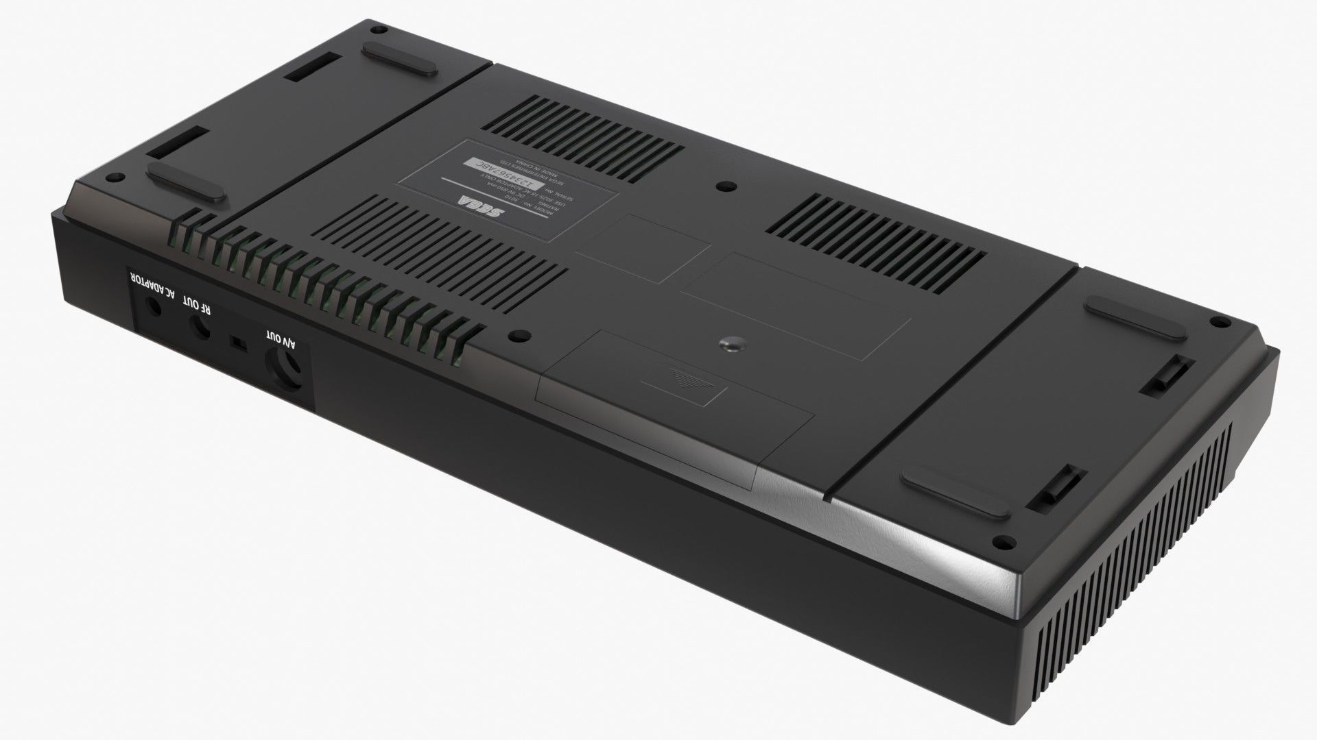 Sega Master System Low-poly 3D model_6