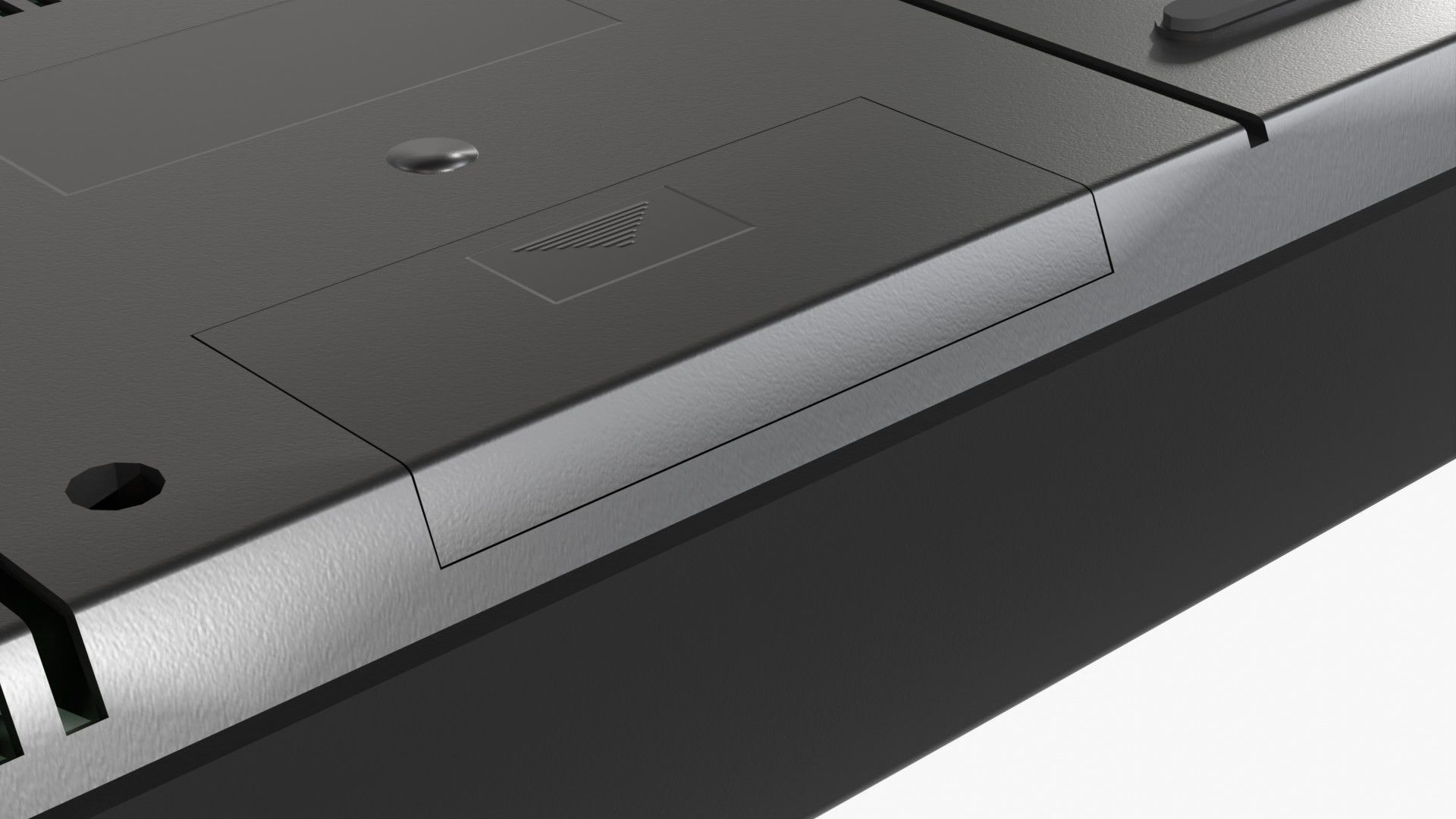 Sega Master System Low-poly 3D model_7